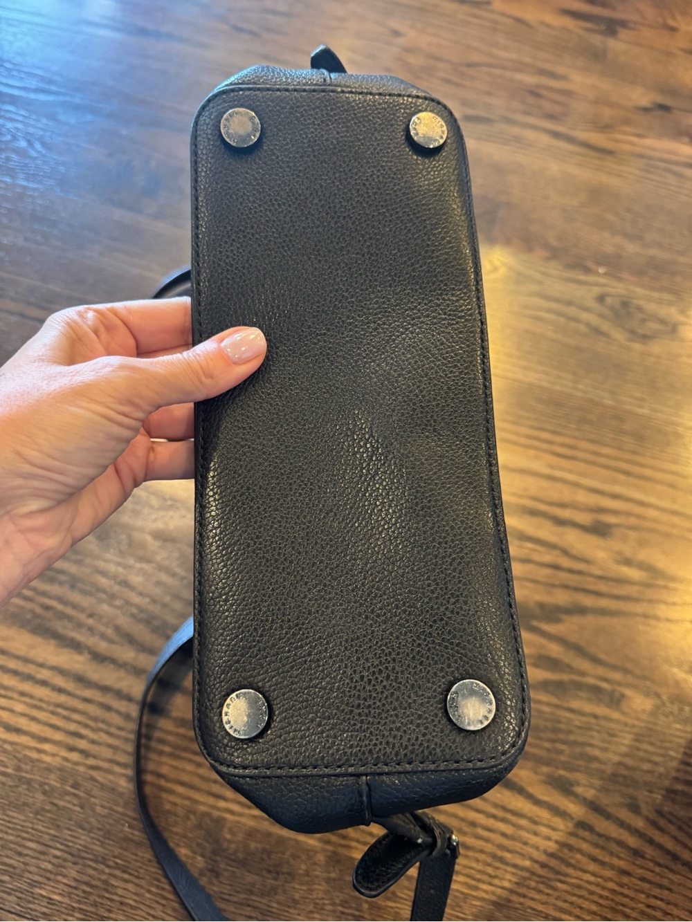 Michael Kors Black Pebbled Leather Mini Backpack - Picture 3 of 7